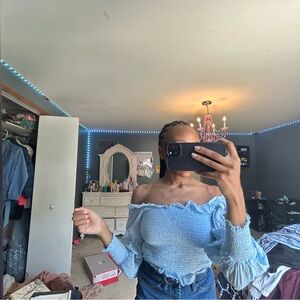 Off the shoulder top